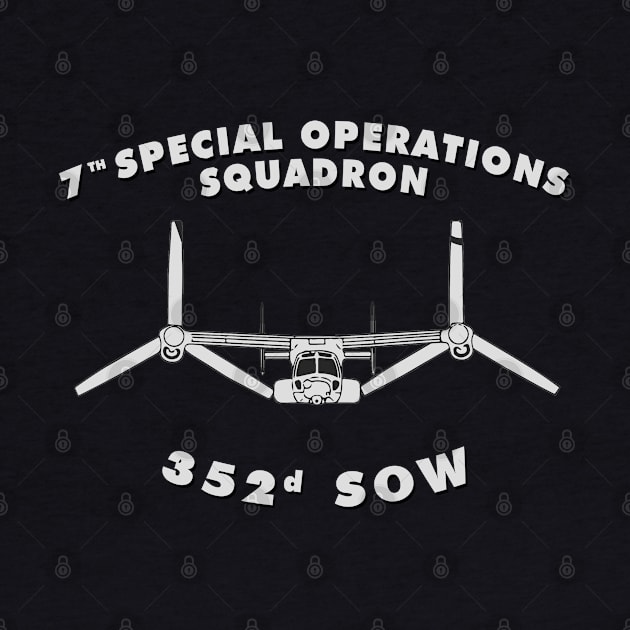 7th Special Operations Squadron 352d SOW V22 USAF by DesignedForFlight